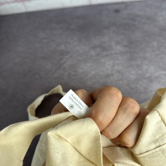 Gucci Cotton Logo Shopping Bag Tote - Picture 6 of 6